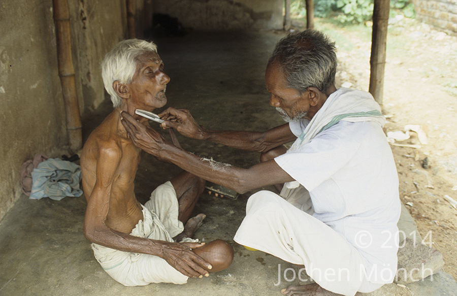 Indien, neue Rasur