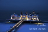 Rügen - Selliner Seebrücke im Winter