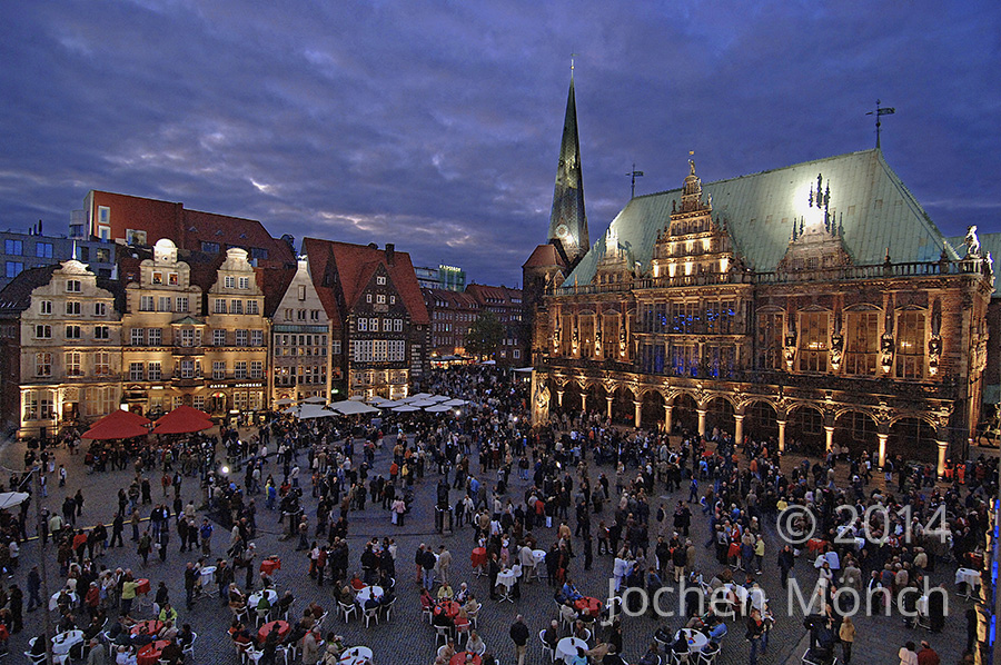 Bremer Musikfesteröffnung auf dem Marktplatz